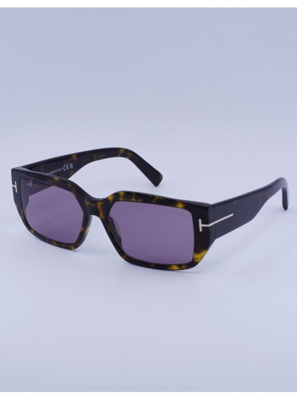 Tom Ford Silvano-02 FT0989 52Y Sunglasses Dark Havana Square Frame